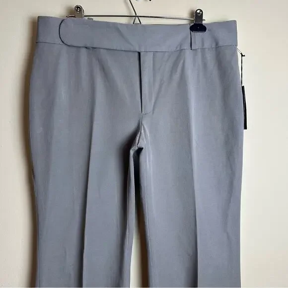 Banana Republic NEW Jackson Fit Khaki Trouser Leg Dress Pants NWT Size 14 Short - Picture 2 of 15